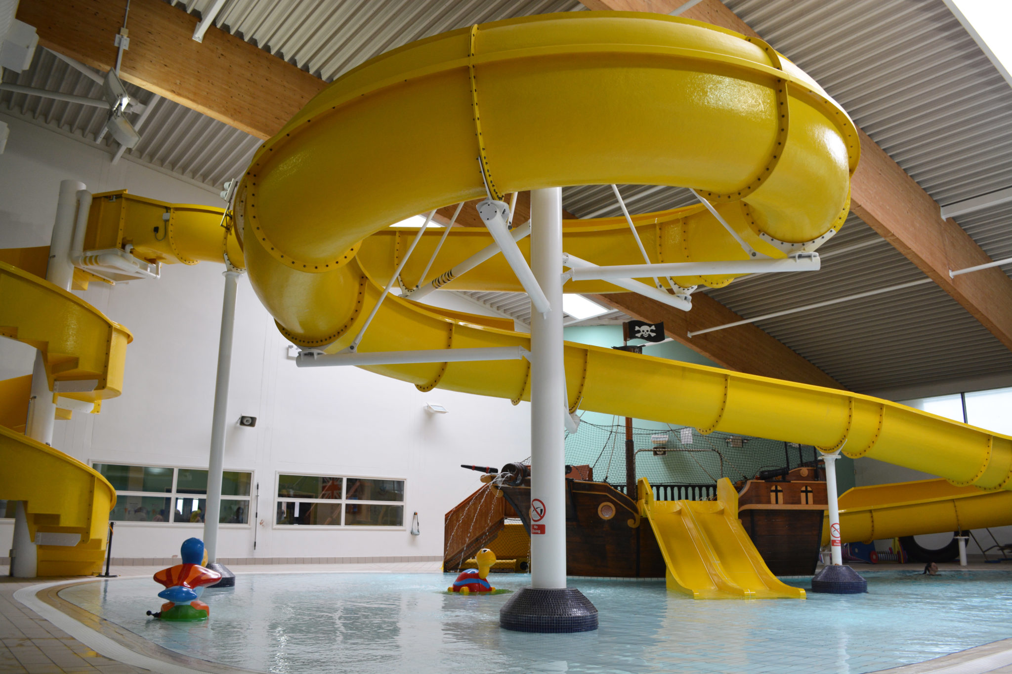 Flume Water Slide Meridian Leisure Centre Swimming Pool Louth Lincolnshire