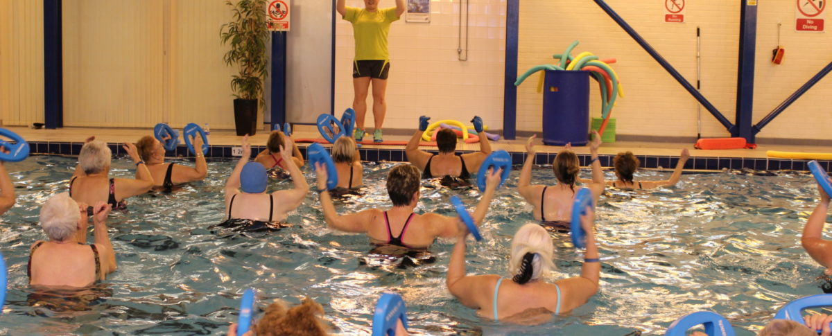 Aquacise Swimming Class Workouts, Skegness, Horncastle, Louth, Lincolnshire