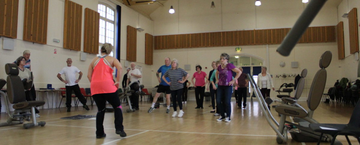 Virtual Gym, Spilsby, Community Exercise, Franklin Hall, Lincolnshire