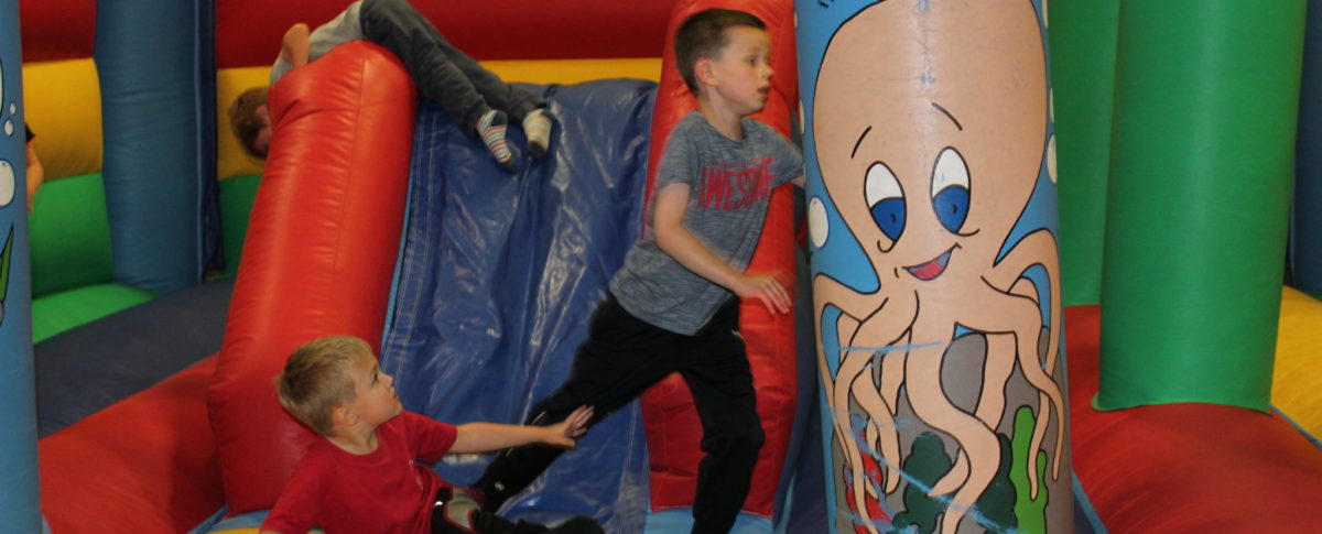 Holiday Activities, Meridian Leisure Centre, Louth, Lincolnshire, Sports, Crafts, Bouncy Castle