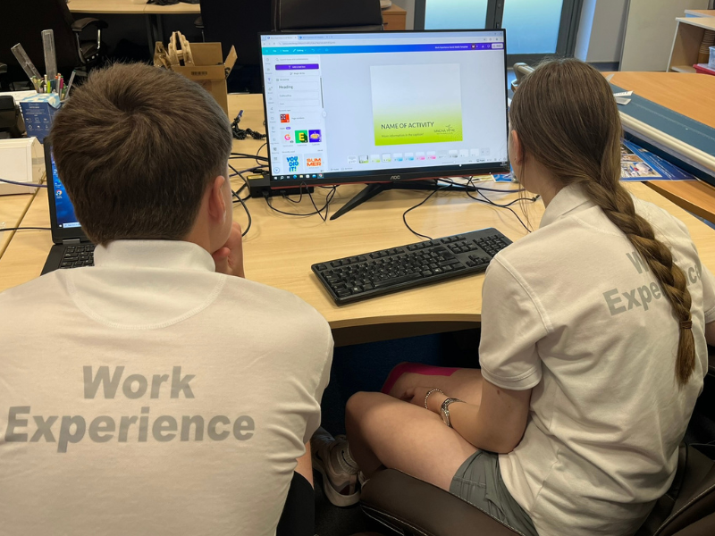 Work Experience at Magna Vitae 2 Website Images within page 2