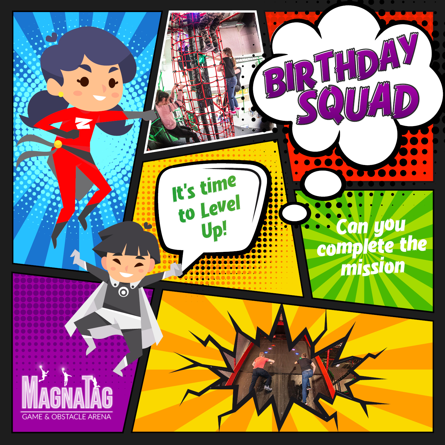 Epic MagnaTag Birthday Parties 1 MAB254 TAG