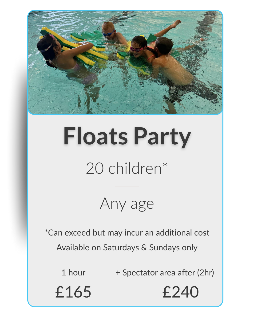 Birthday Parties at Horncastle Pool & Fitness Suite 2 Floats Party Horncastle Pool Fitness Suite Birthday Party Block