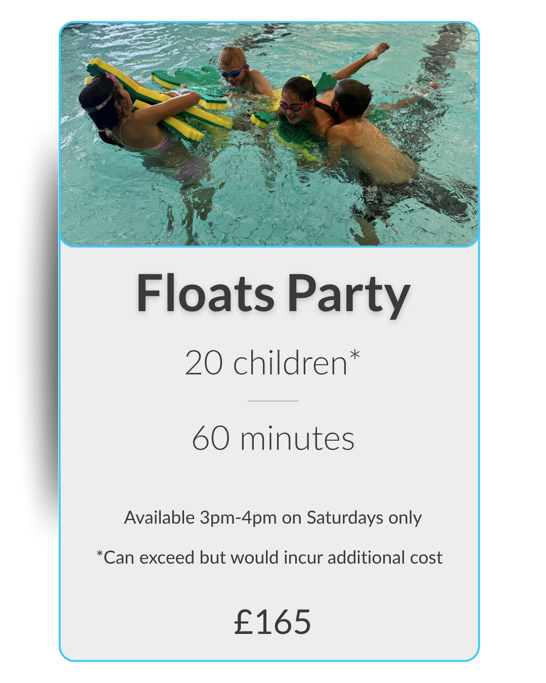 Birthday Parties at Meridian Leisure Centre 2 Floats Party Meridian Leisure Centre Louth Birthday Party Block