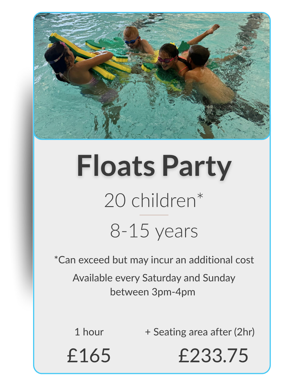 Floats SLLC Birthday Party Block