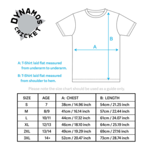 Dynamos Shirt Size
